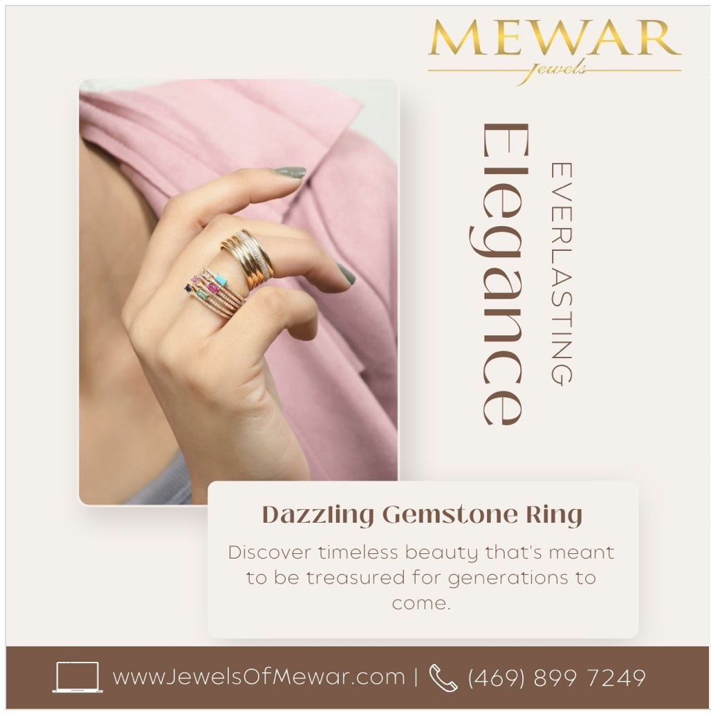 Simplicity meets elegance with our Minimalist Gemstone Rings. Perfect for stacking or wearing solo, these delicate designs add a touch of color to your everyday style. ?

This beautiful ring available to shop online at: www.jewelsofmewar.com